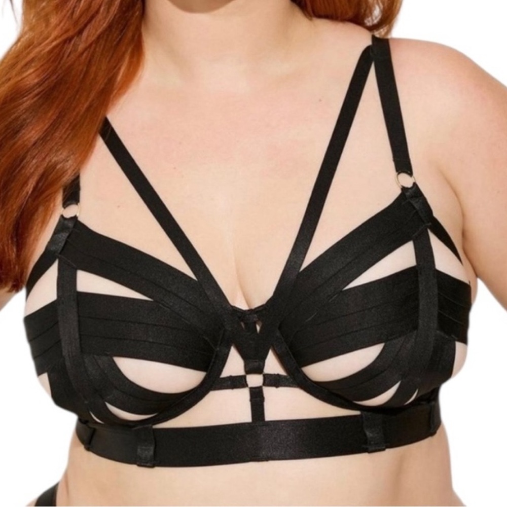 Torrid Black Bra Size 2